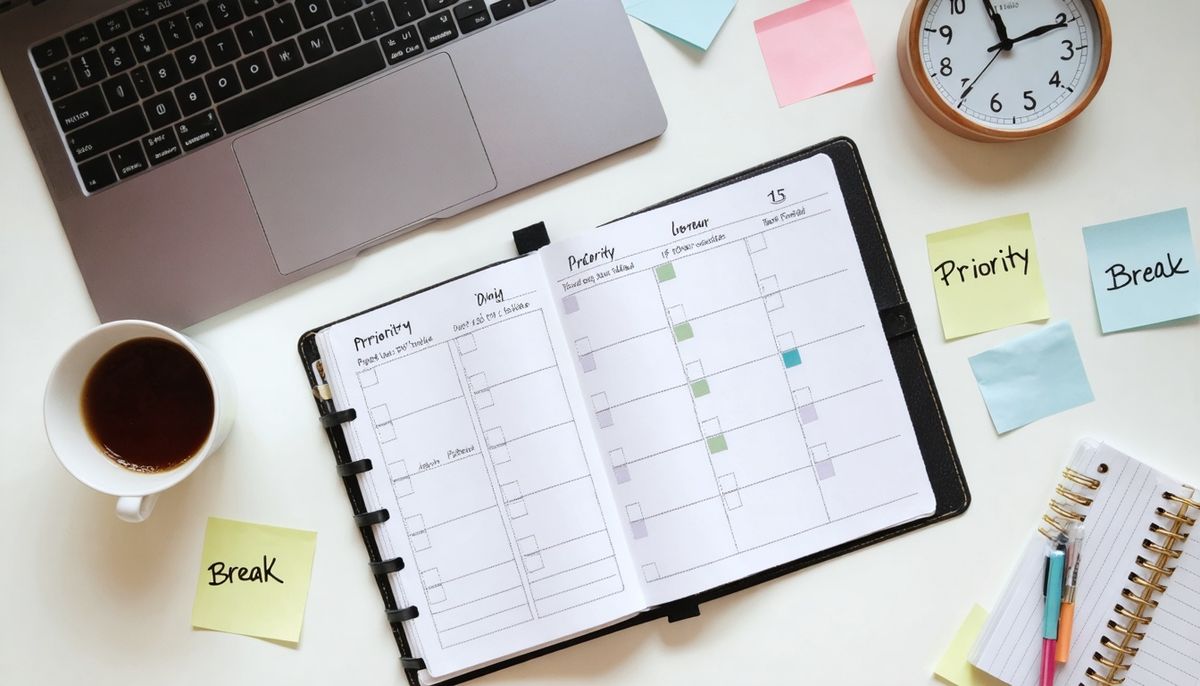 Günlük Planlama Şablonu: 90-120 Dakika Bloklarla Verimli Gün