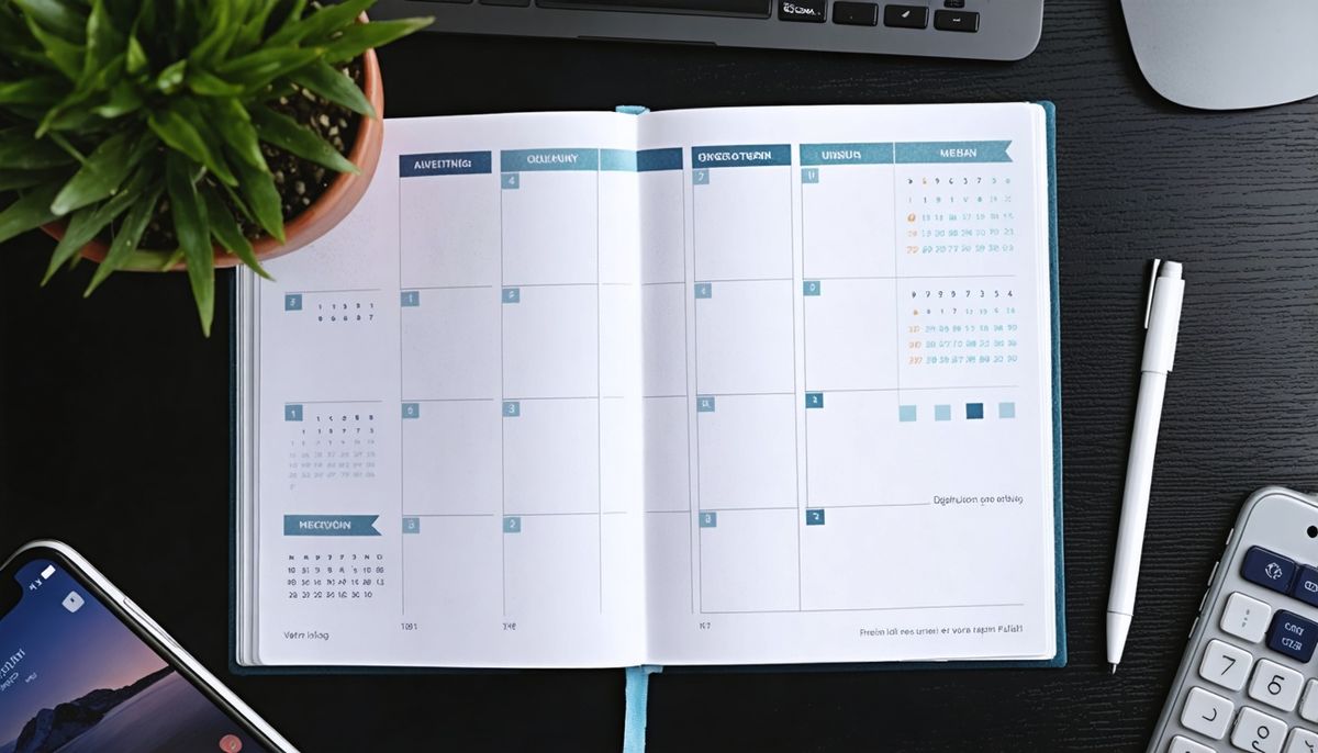 Yüksek Verim Haftası: 7 Günlük Haftalık Plan Şablonu