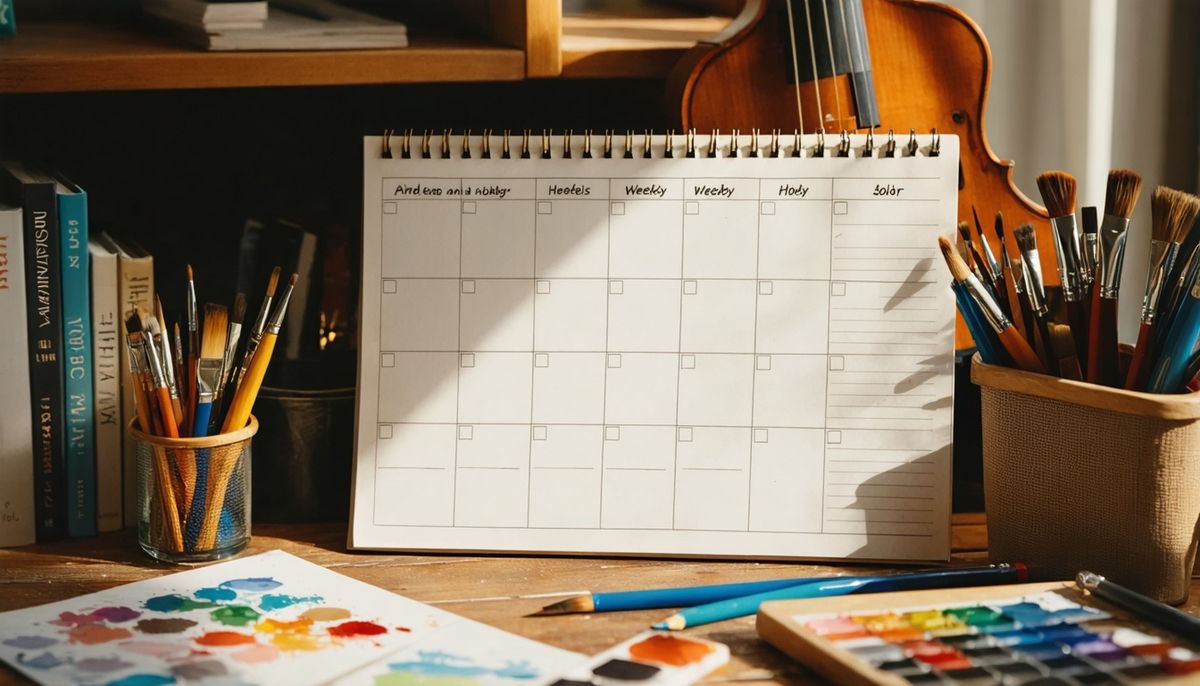 Hobiler İçin Etkili Haftalık Rutin Oluşturma Rehberi