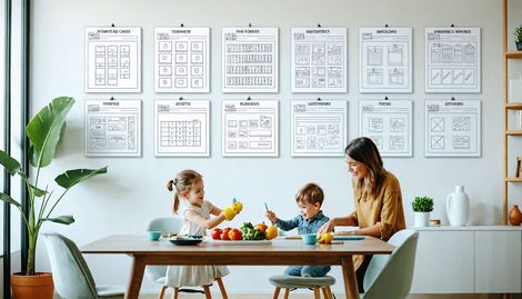 Ev Düzeninde Şablonlarla Kolaylık: Düzenli ve Verimli Yaşamın Anahtarı