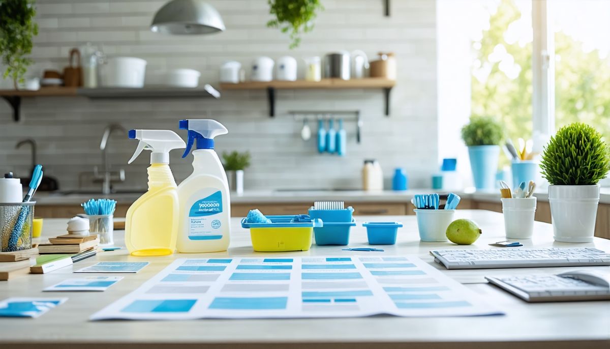Kolay Ev Rutinleri ile Verimlilik: Düzen ve Şablonlarla Ev İşlerini Kolaylaştır