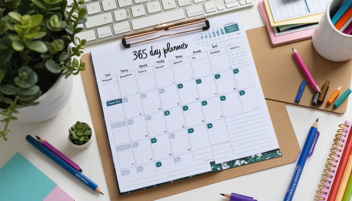 365 Günlük Hedef Planlama Sanatı: Başarıya Giden Yolun Anahtarı