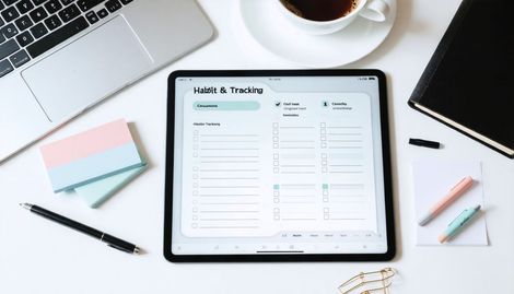 Yeni Alışkanlıklar İçin Takip Şablonları ile Başarıya Ulaşın