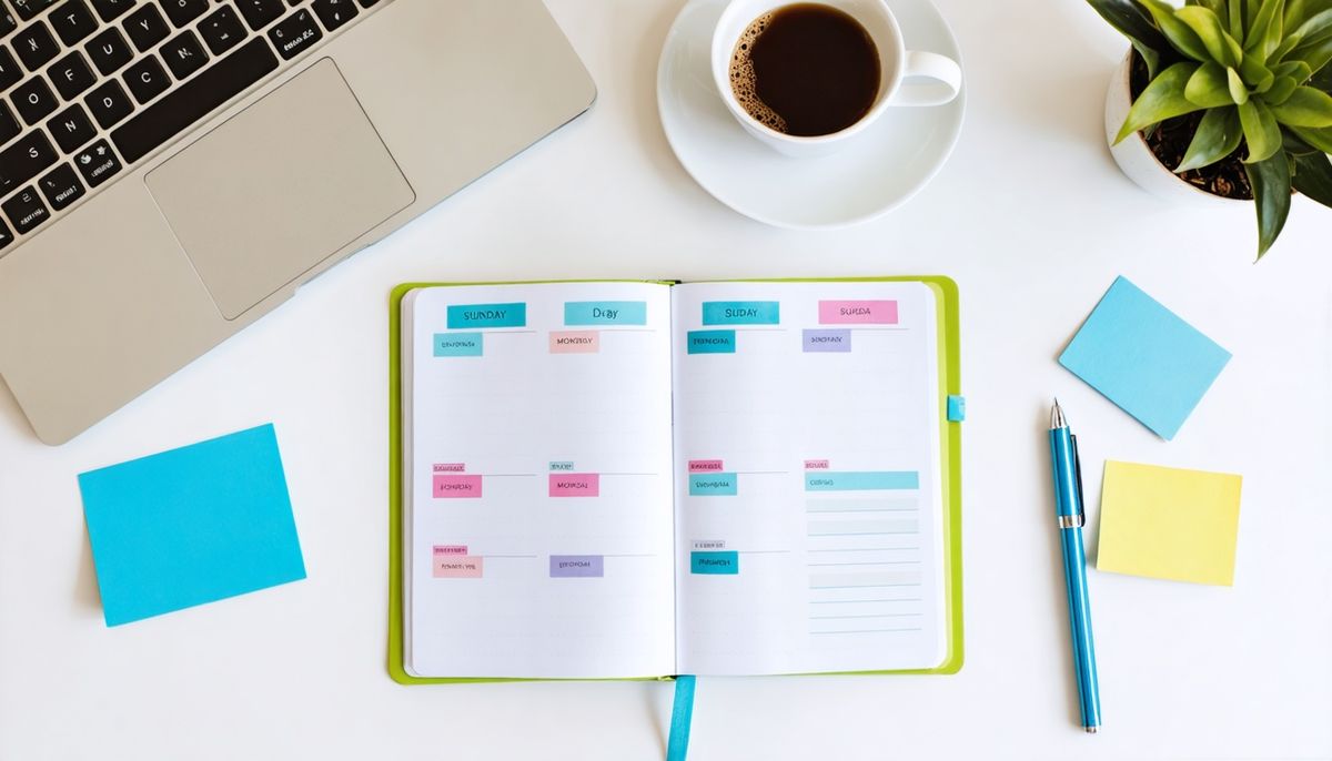 Haftalık planlama rehberi: Hedef odaklı 7 günlük uygulama şablonu