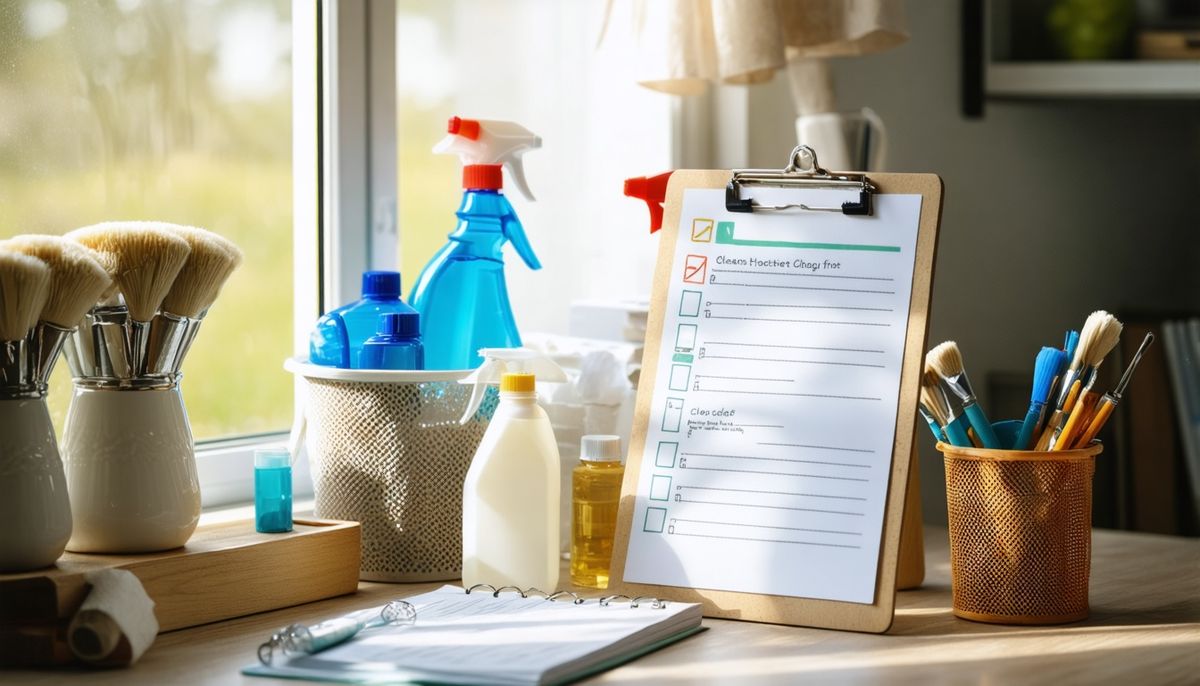 Zaman Kazandıran Ev İşleri Şablonları ile Ev Rutinlerinizi Kolaylaştırın