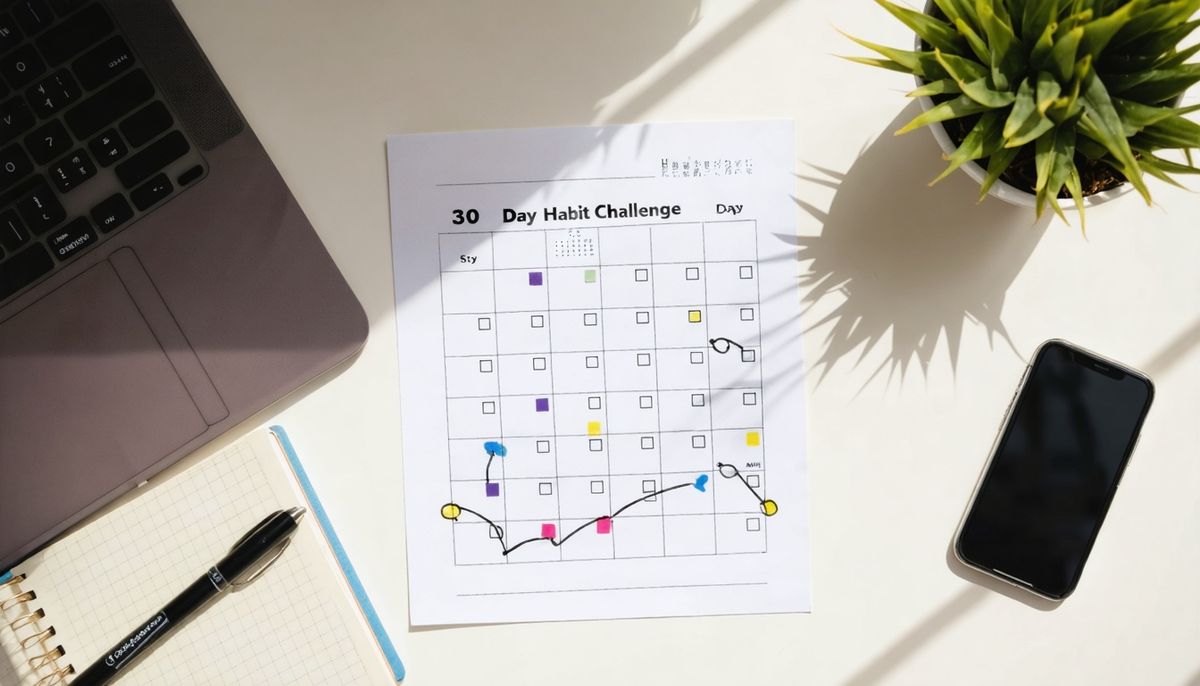 30 Günlük Odak Meydan Okuması: Alışkanlık Oluşturma ve Takip Planı